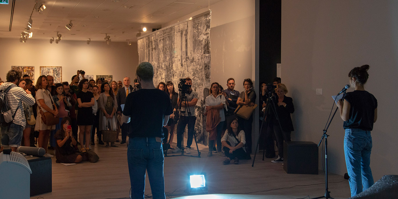 unplugged installation perfomance, School Square Galatasaray, Pera Museum, 2018